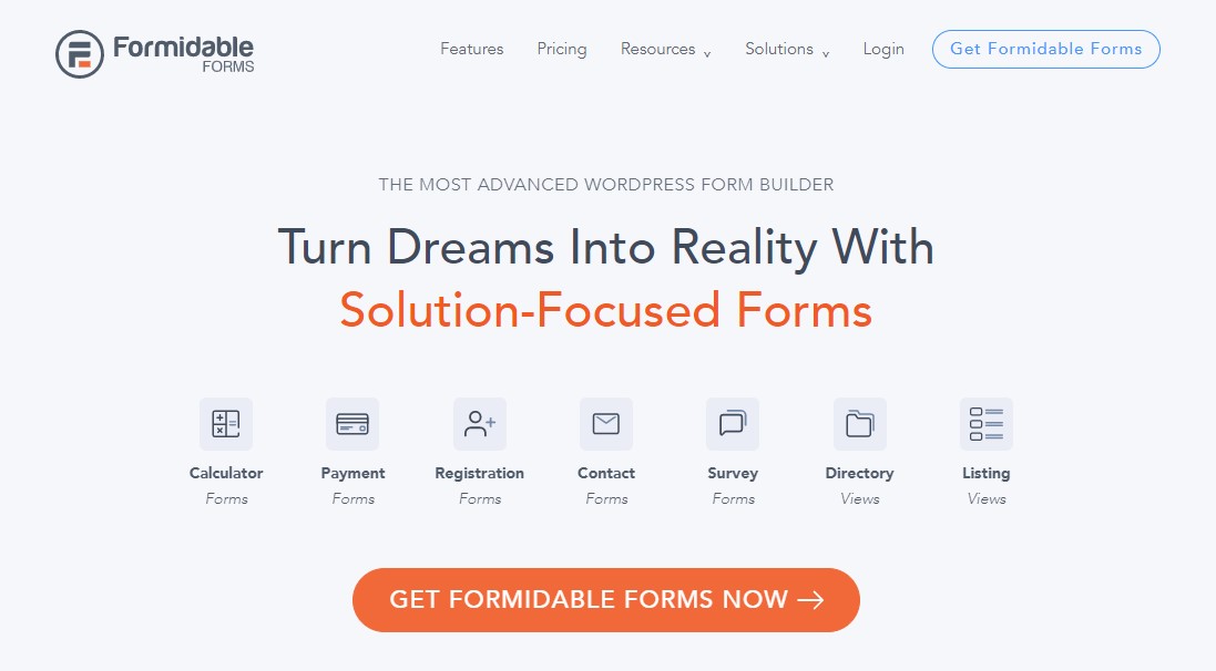 Formidable Forms – Advanced Form Builder Plugin