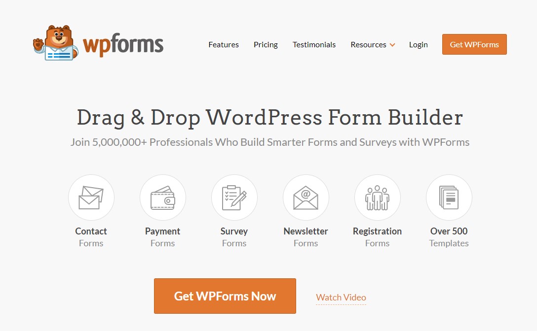 WPForms – Drag & Drop Form Builder for WordPress