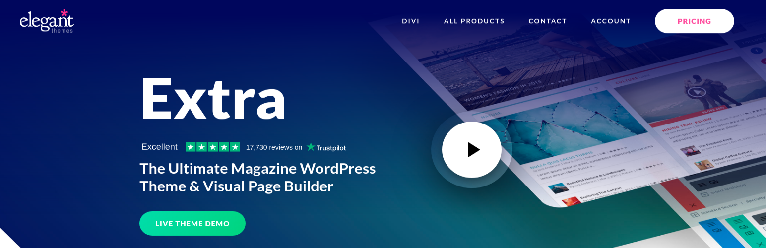 Extra Magazine WordPress Theme