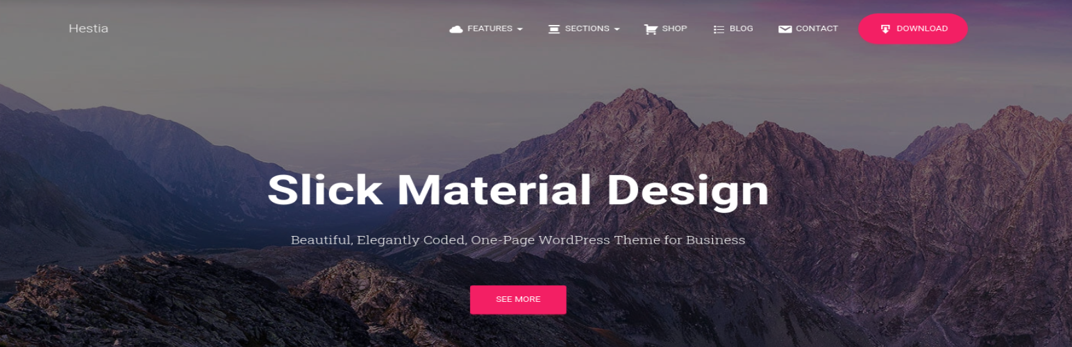 Hestia PRO WordPress Theme Demo