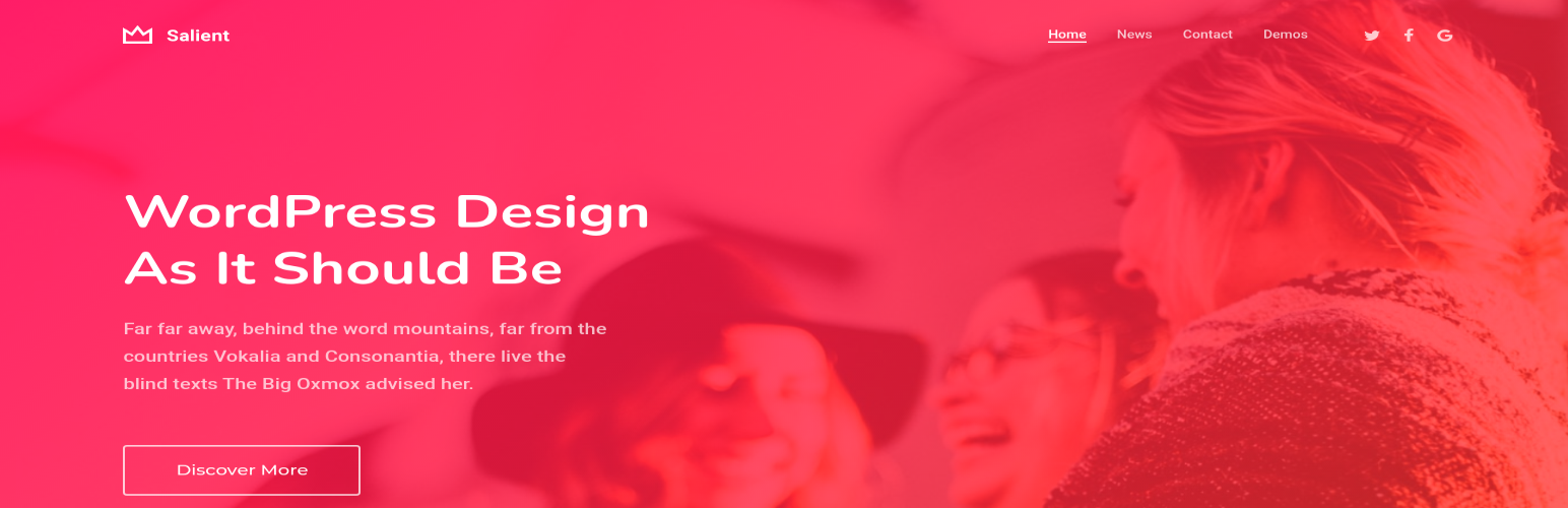 Salient Premium WordPress Theme