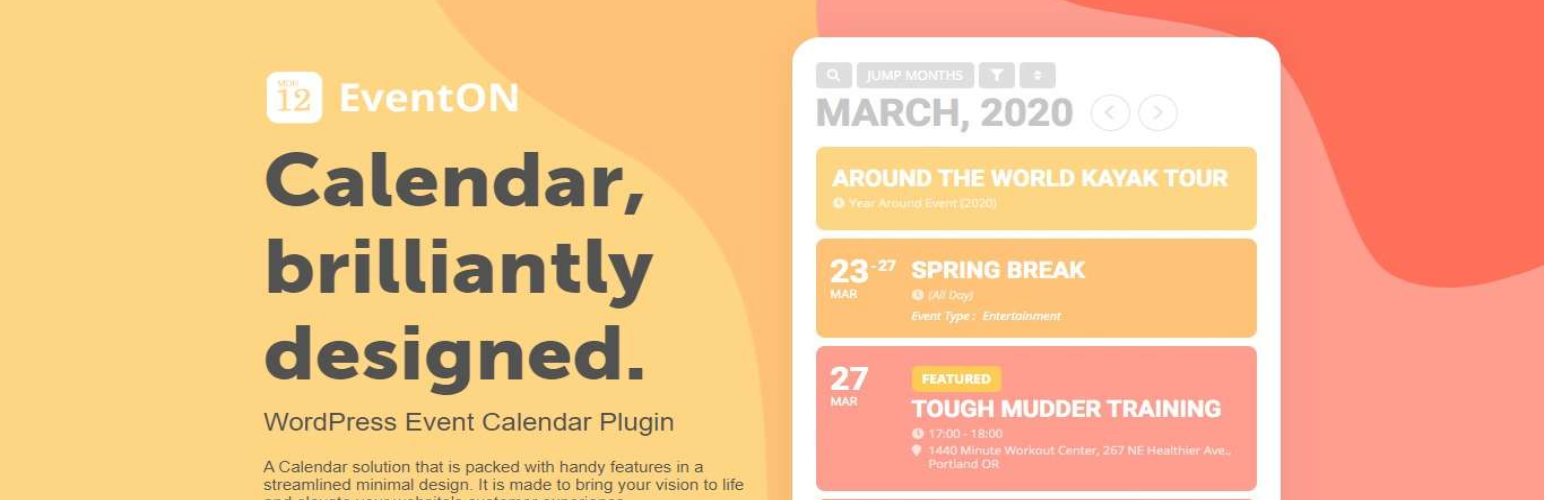Best Events WordPress Plugin: EventOn