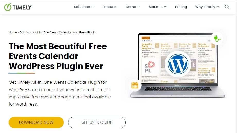 Free All-in-One Events Calendar Plugin for WordPress - Time.ly