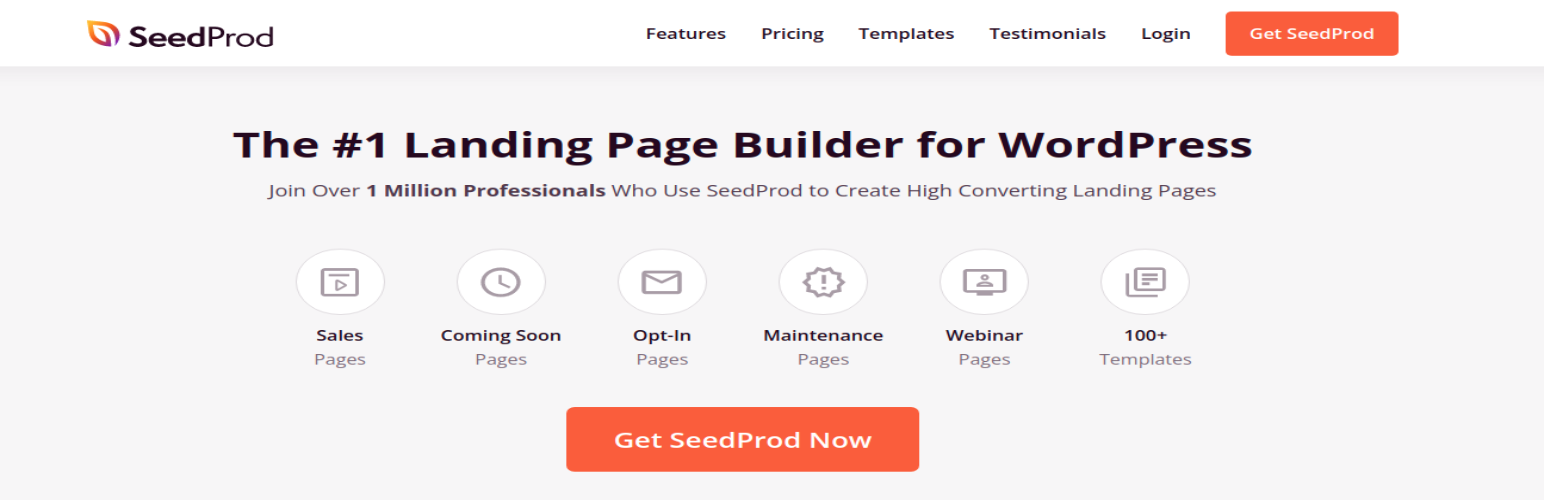 SeedProd Best Landing Page Builder