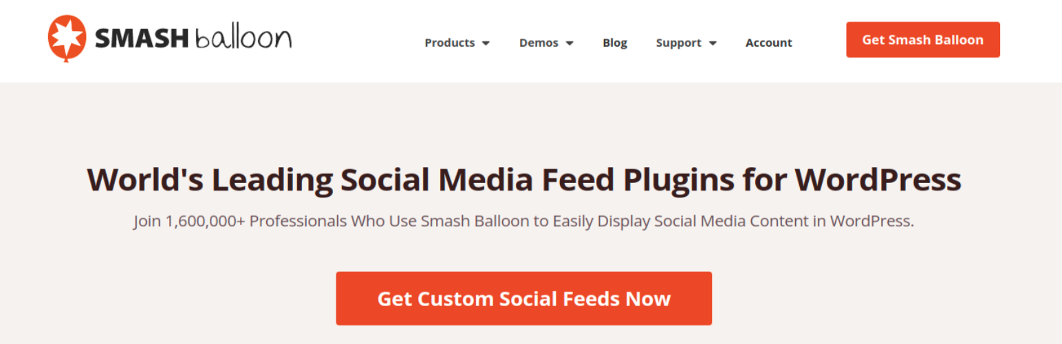 Smash Balloon - Best Social Media WordPress Plugin