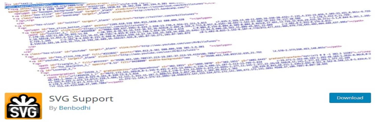 SVG Support WordPress Plugin