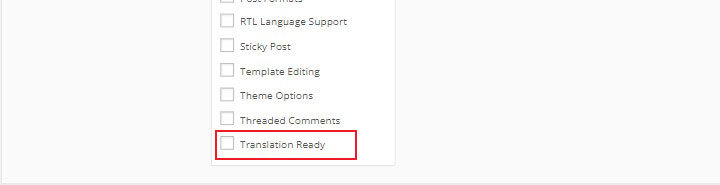 Select Translation Ready Drop Down Option