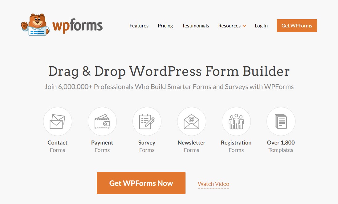 WPForms - The World's Best Drag & Drop WordPress Forms Plugin