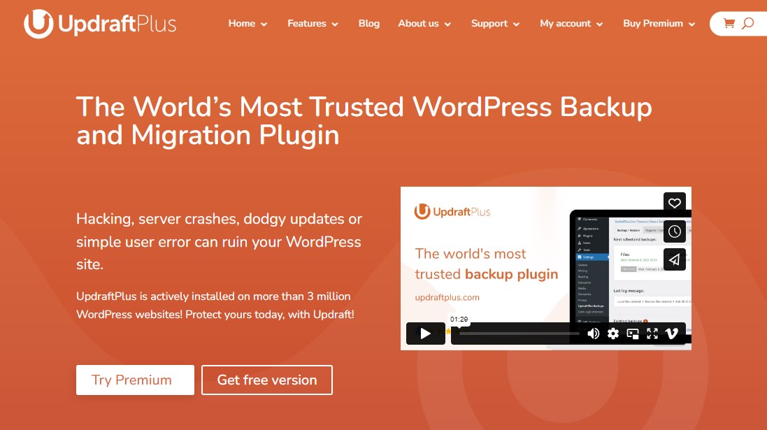 UpdraftPlus - Best WordPress Backup Plugin