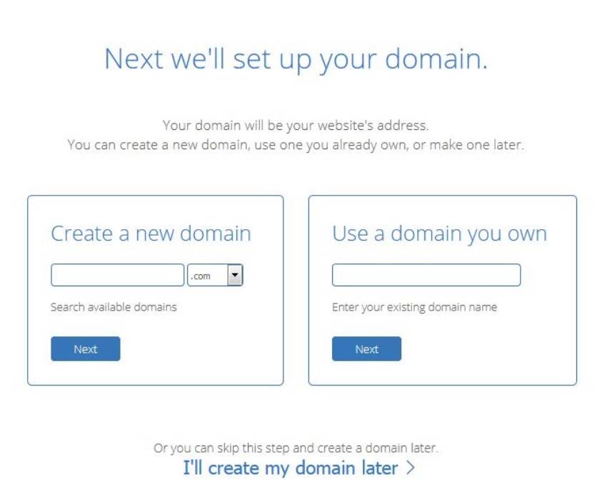 Create Bluehost Domain Name