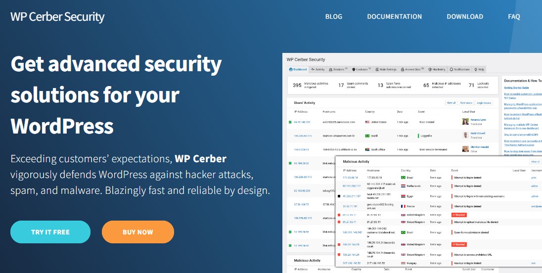 WP Cerber Security