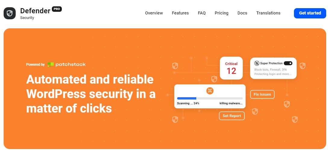 Defender WordPress Security