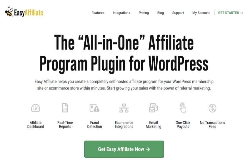 Easy Affiliate WordPress Plugin
