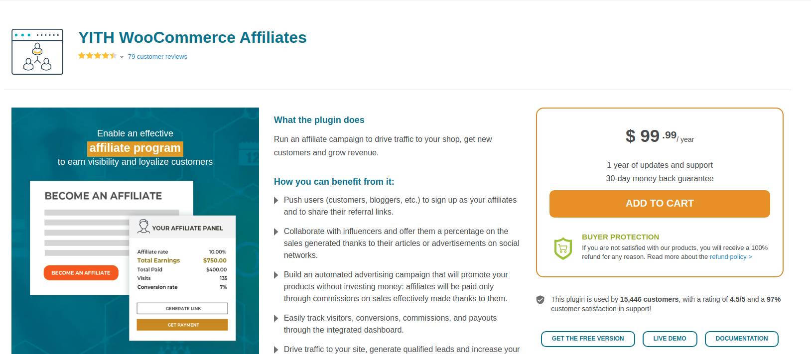 YITH WooCommerce Affiliates