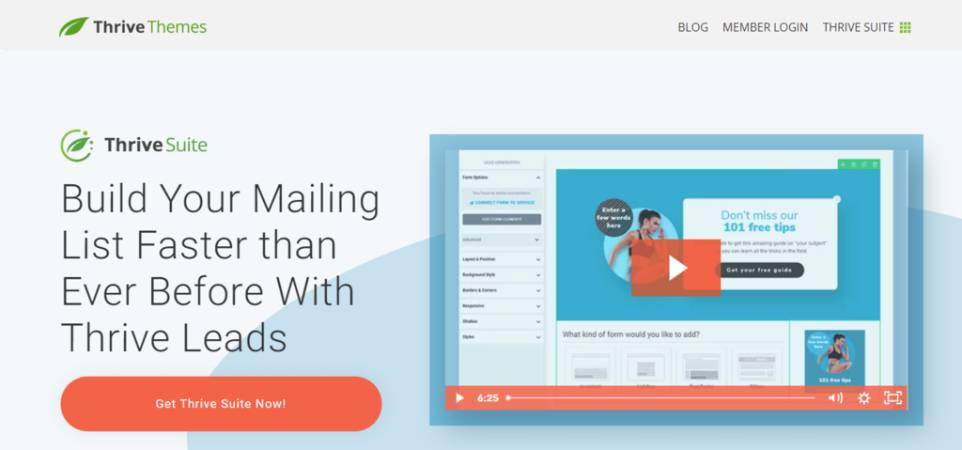 Thrive Leads: The Ultimate List Building Plugin for WordPress