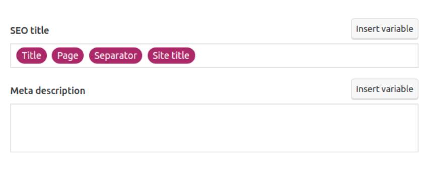 Adding Dynamic SEO Title and Description in Yoast SEO