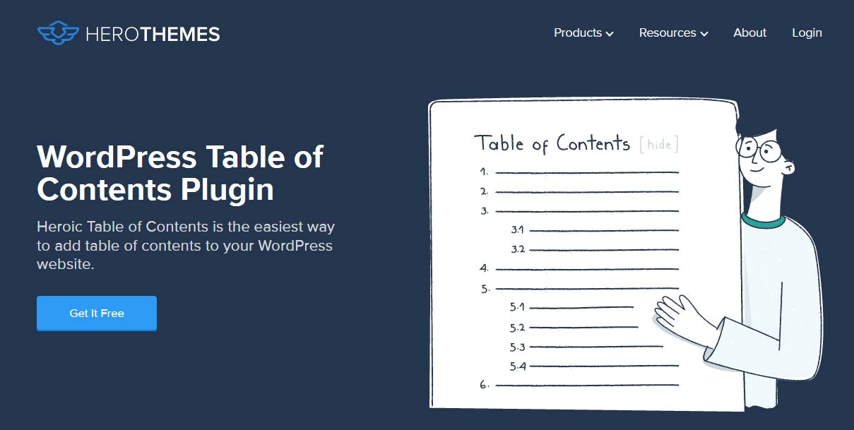 Heroic Table of Contents plugin