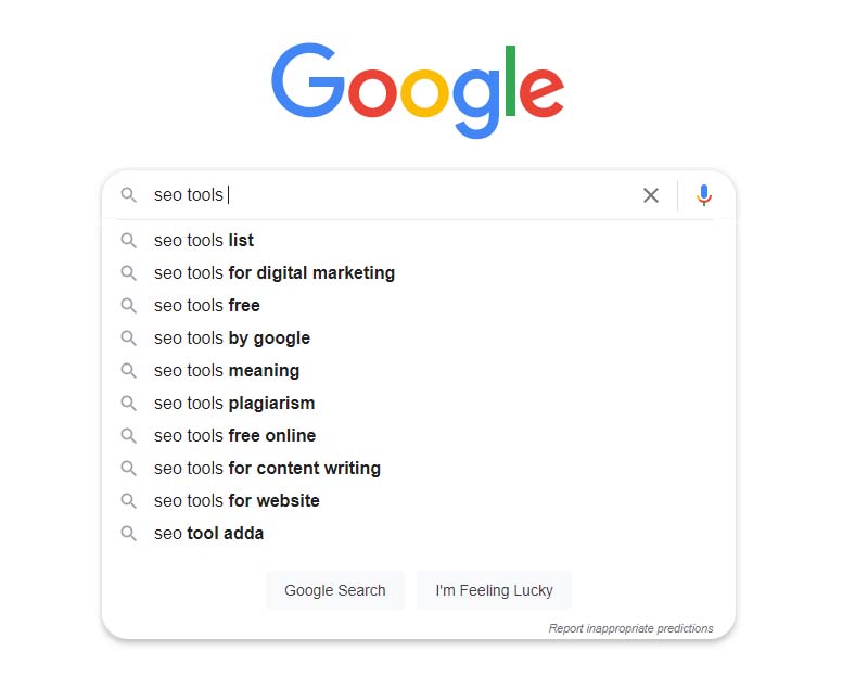 Google Autocomplete