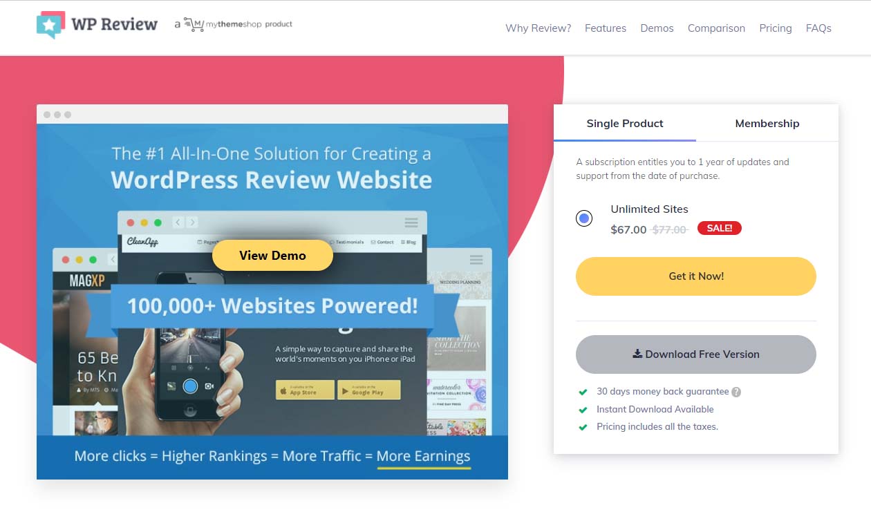 WP Review - Best WordPress Review Plugin