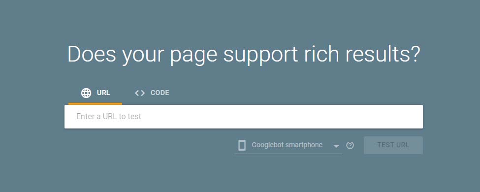 Google Structured Data Testing Tool