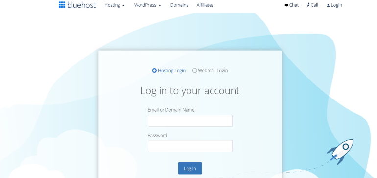 Bluehost Login