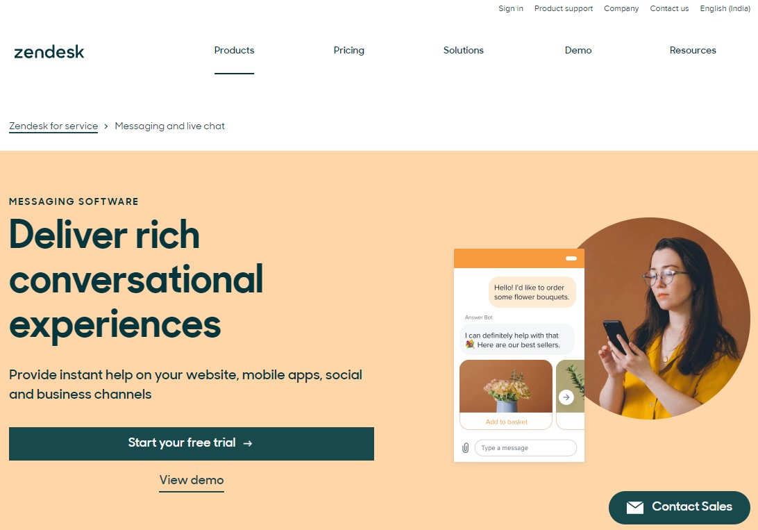 Zendesk - Messaging and Live Chat Software