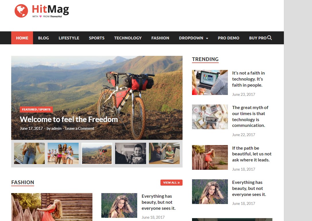 HitMag - WordPress Blog Theme