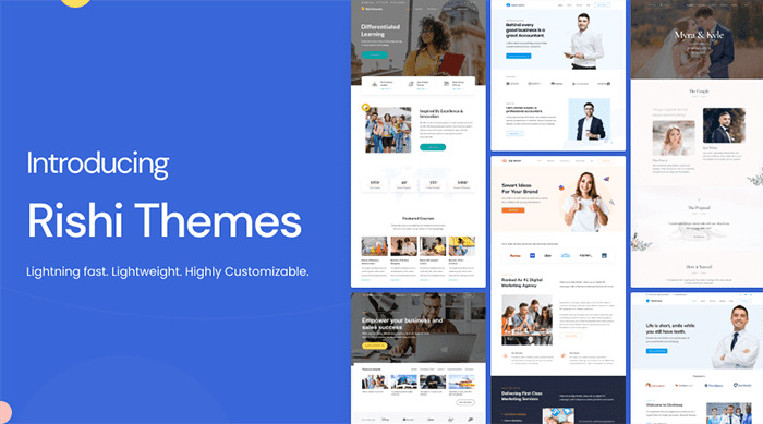 Rishi Theme - Core Web Vitals Optimized WordPress Theme