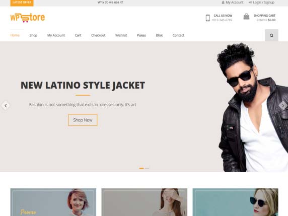 WP Store – Best Free WooCommerce Store WordPress Theme