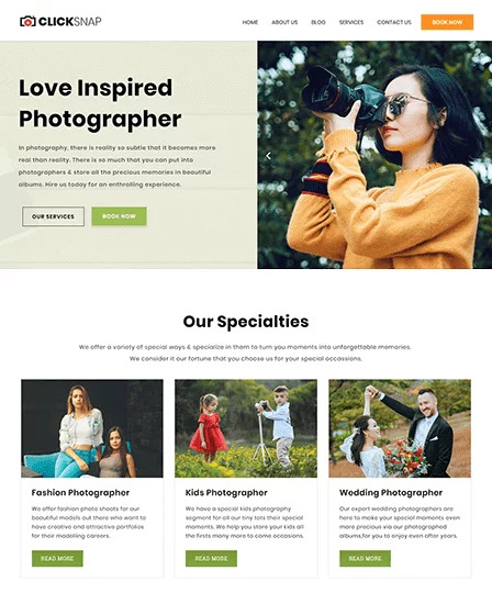 Colorway - Free Portfolio WordPress Theme