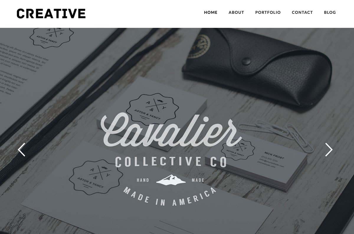 Creative Portfolio Theme