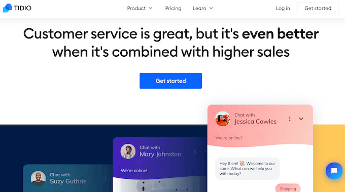 Tidio - Live Chat & Chatbots