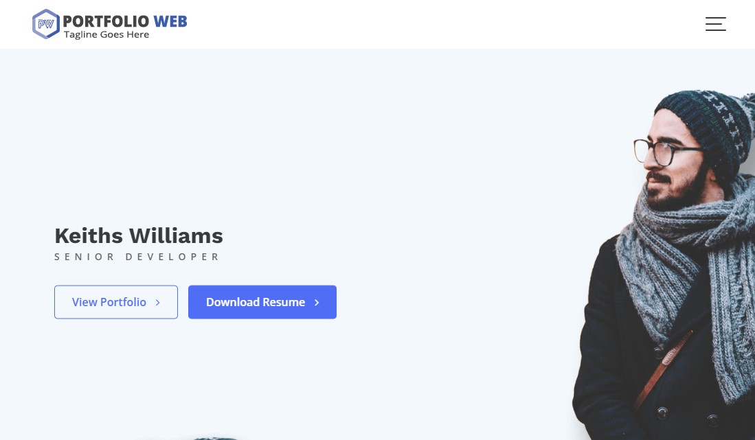 Portfolio Web - Portfolio WordPress Theme