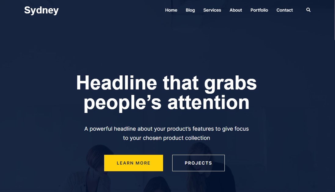 Sydney- Multipurpose WordPress Theme