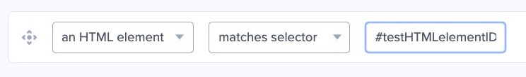Display Rule for HTML Element Targeting