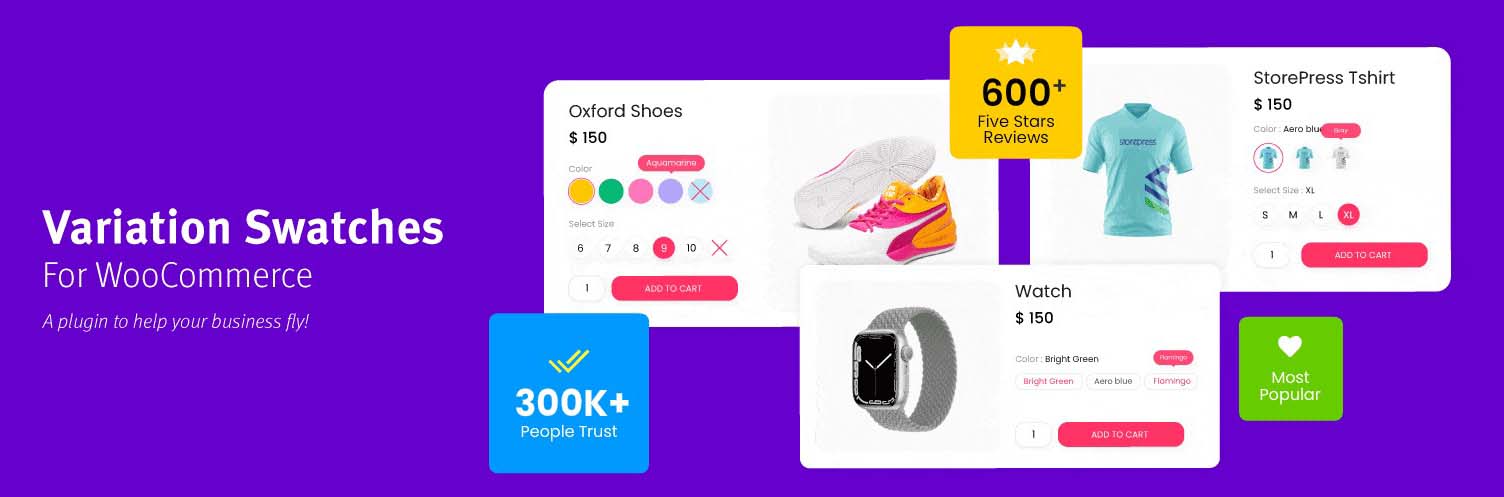 Variation Swatches for WooCommerce