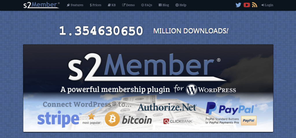 S2Member - Free WordPress Membership Plugin