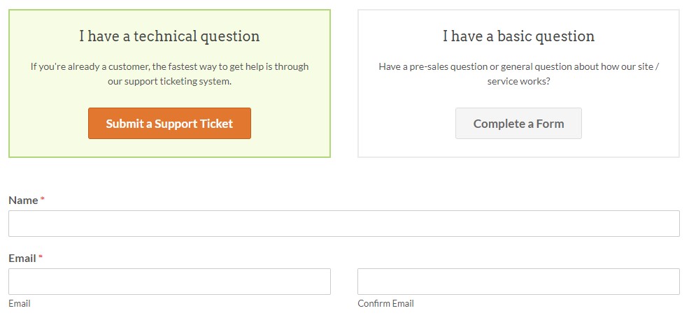 WPForms Support