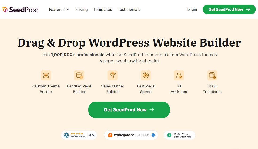 SeedProd - Best Drag and Drop WordPress Website Builder