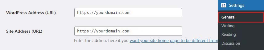 Choose Your Preferred Site Address Format