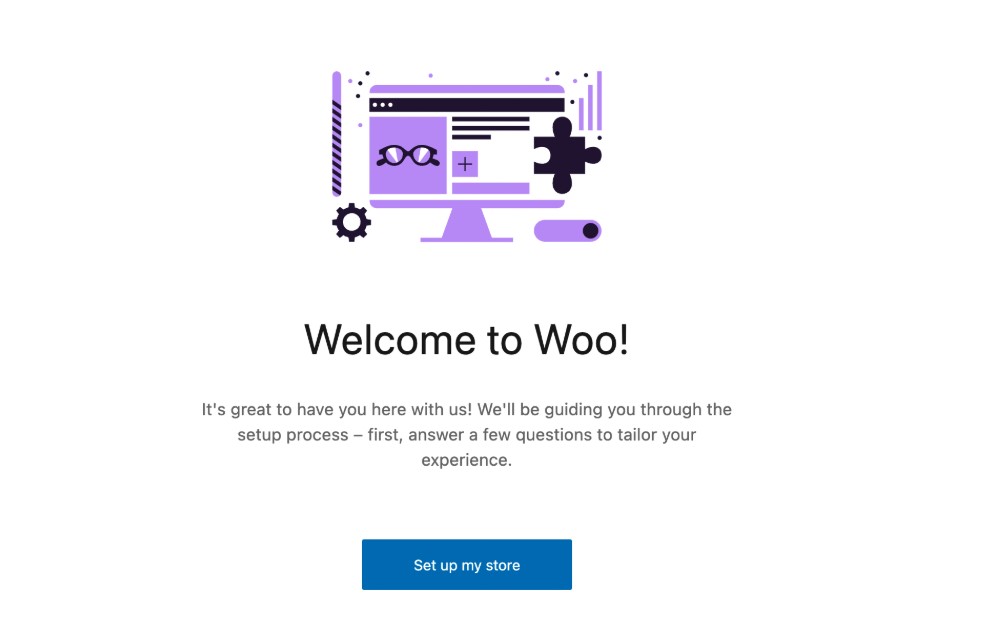 WooCommerce Setup My Store
