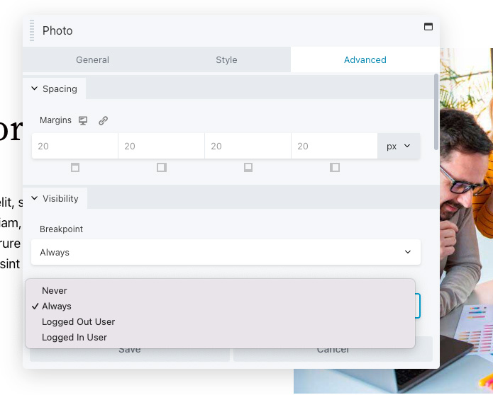 Conditional Display