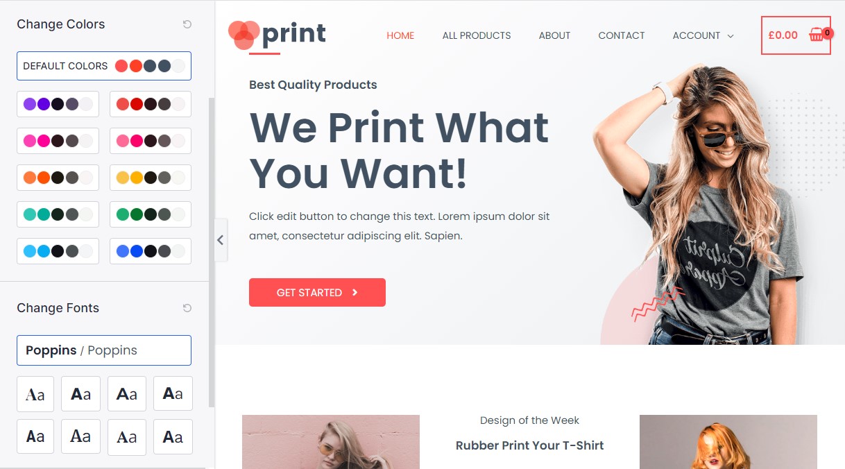 Change Color And Fonts for Your Templates