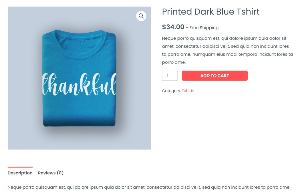 Product Page