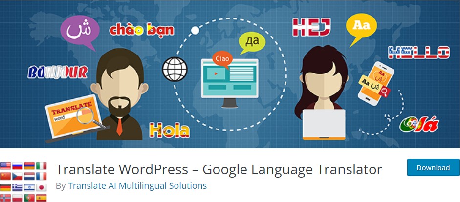 Translate WordPress Plugin – Google Language Translator