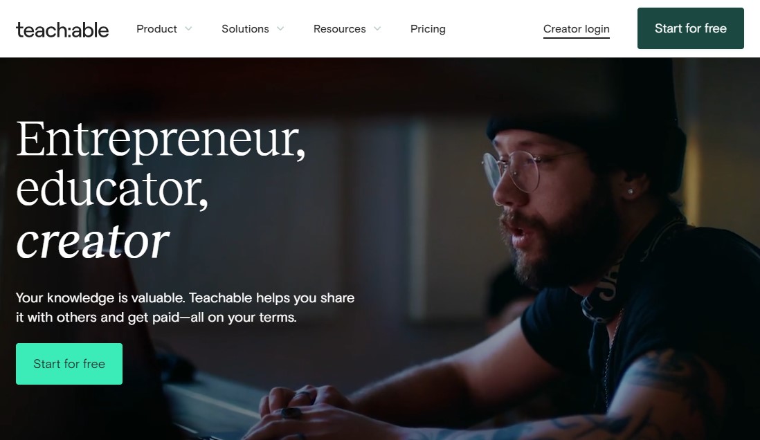 Teachable - Gumorad Alternative for Online Course
