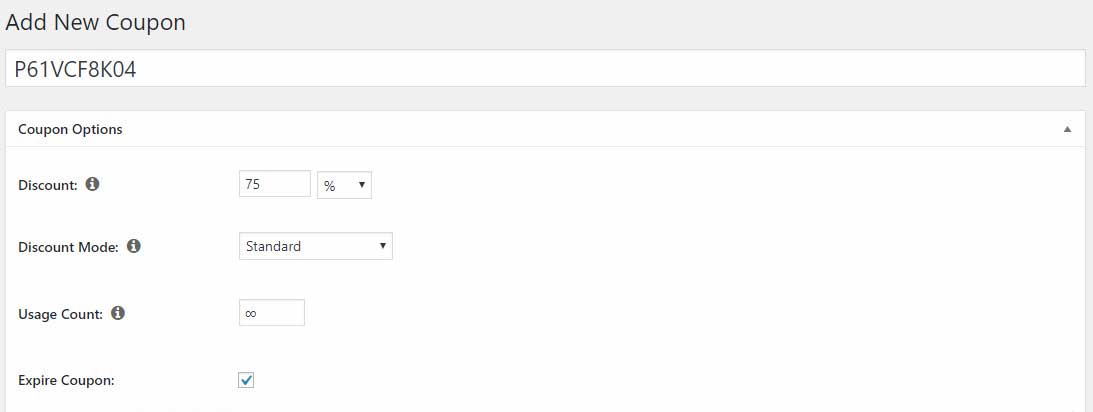 Create MemberPress Coupons