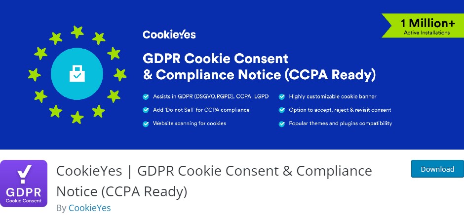 CookieYes | GDPR Cookie Consent & Compliance Notice