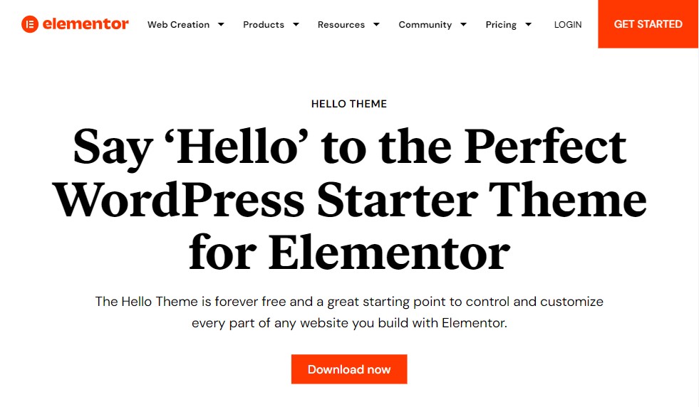 Hello Elementor Theme