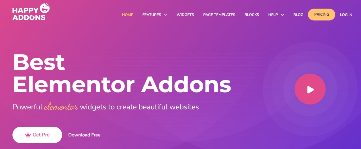 Best Elementor Addons for WordPress - HappyAddons